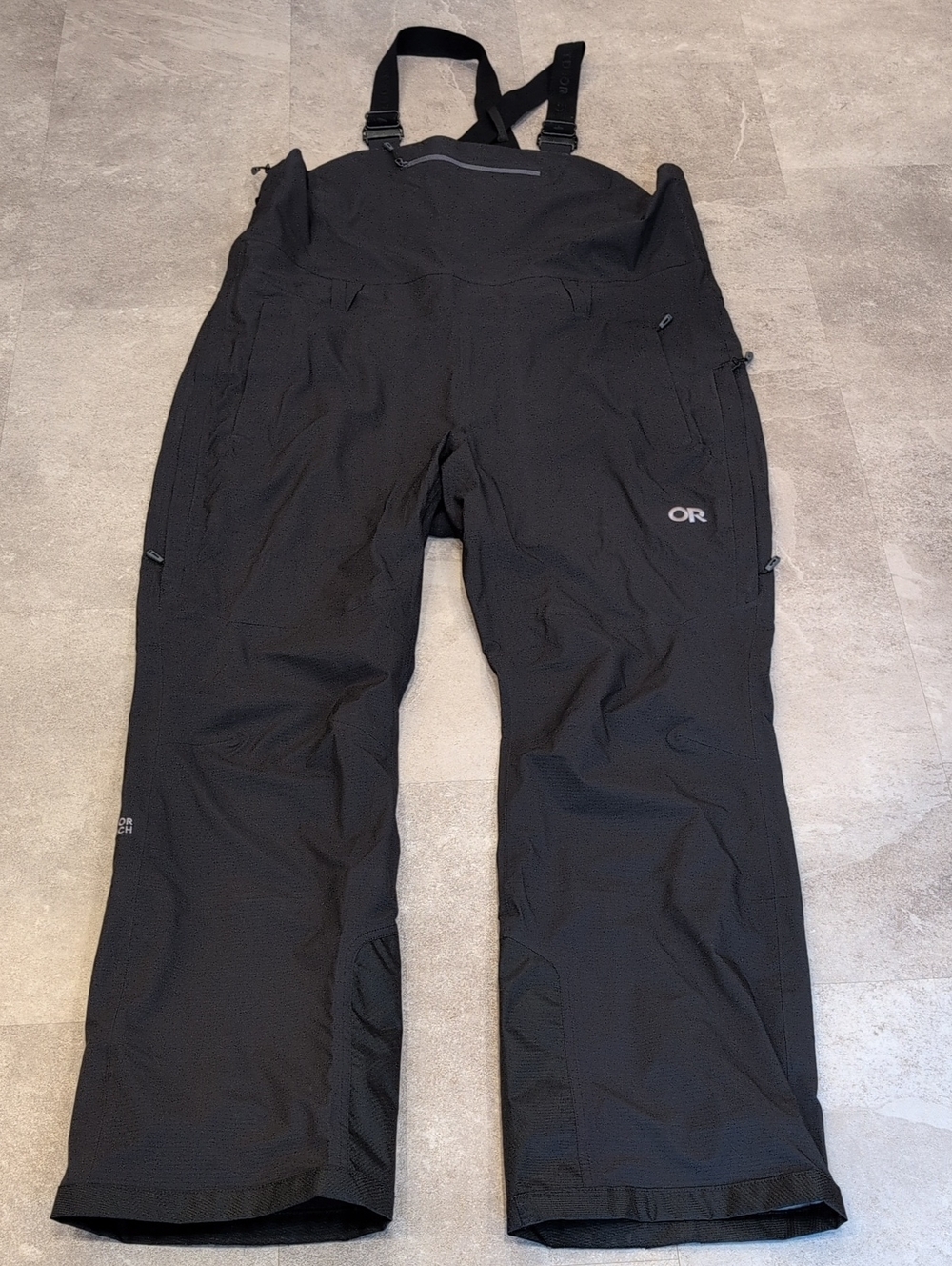 Outdoor Research Carbide Bibs-Womens Plus Snow Pants 1X Black